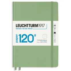 Leuchtturm1917 Notebook A5 Dotted 120g Sage – Hardcover