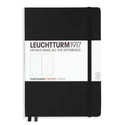 Leuchtturm1917 Notebook A5 Dotted Black – Hardcover
