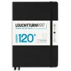 Leuchtturm1917 Notebook A5 Dotted 120g Black – Hardcover