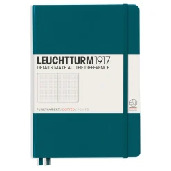 Leuchtturm1917 Notebook A5 Dotted Pacific Green – Hardcover