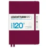 Leuchtturm1917 Notebook A5 Dotted 120g Port Red – Hardcover