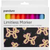 Limitless Markers Fluorescent Flavours Set 10 – akryltusjer i sterke farger som synes i UV-lys!