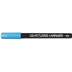 Limitless Marker XS Dark blue – Ekstra tynn spiss Ø0,4 mm