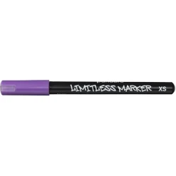 Limitless Marker XS Plum – Ekstra tynn spiss Ø0,4 mm