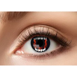 Linser Vampire Fang – truende vampyrtenner i blikket!
