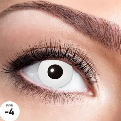 Linse White Zombie – effektlinse med styrke -4 – pris per linse
