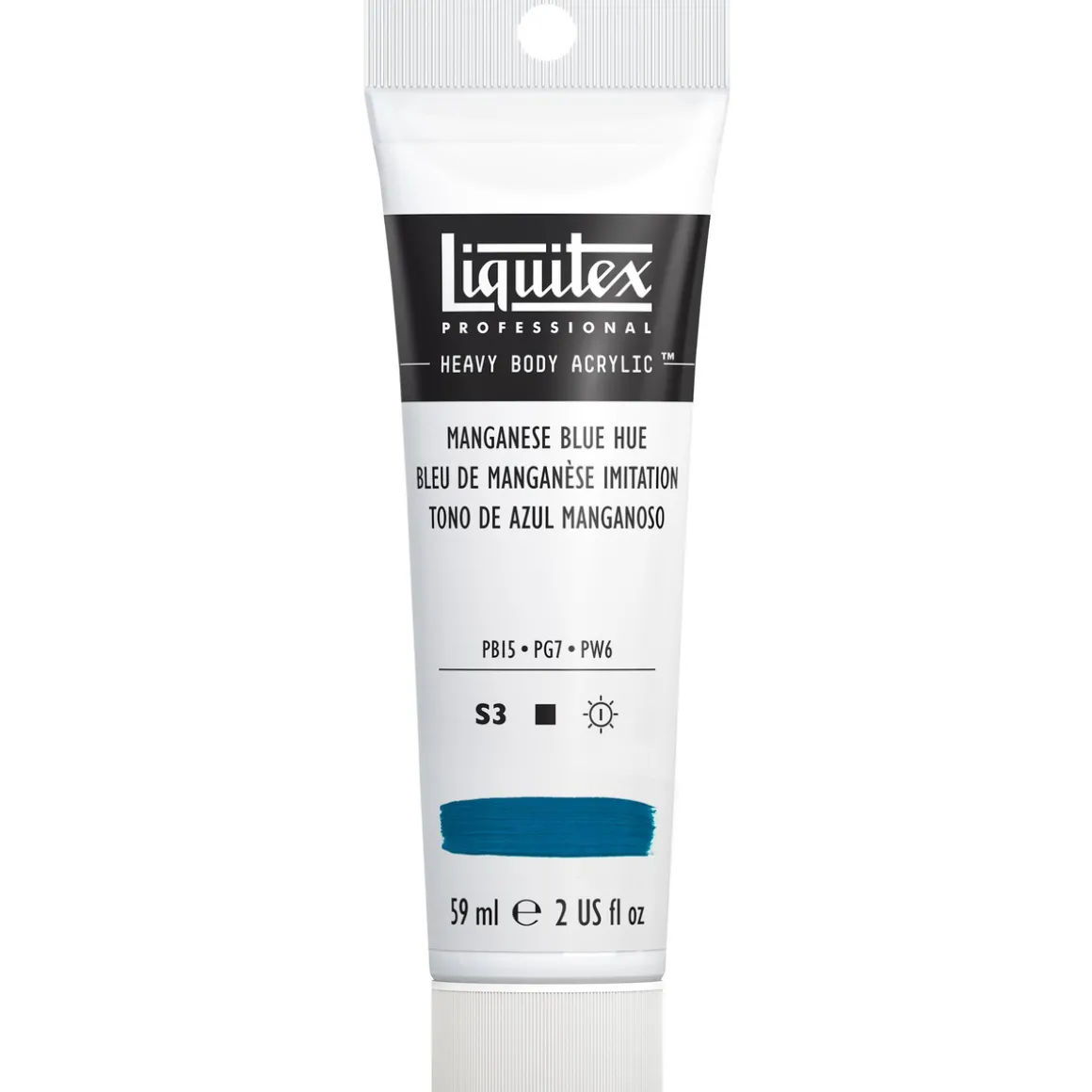 Liquitex Heavy Body akrylmaling 59 ml – 275 Manganese blue hue