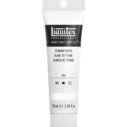 Liquitex Heavy Body akrylmaling 59 ml – 432 Titanium white