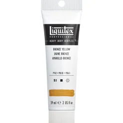 Liquitex Heavy Body akrylmaling 59 ml – 530 Bronze yellow