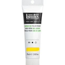 Liquitex Heavy Body akrylmaling 59 ml – 890 Cadmium Free Yellow Medium
