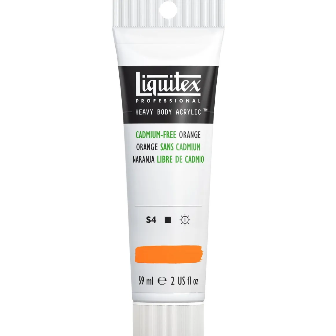 Liquitex Heavy Body akrylmaling 59 ml – 892 Cadmium Free Orange