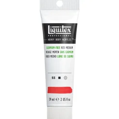 Liquitex Heavy Body akrylmaling 59 ml – 894 Cadmium Free Red Medium