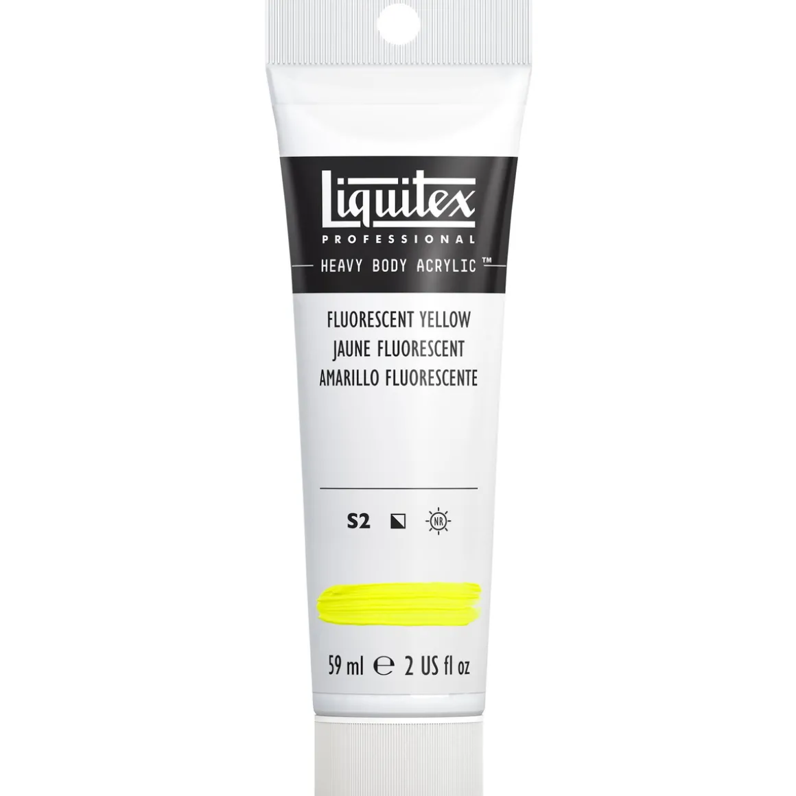 Liquitex Heavy Body akrylmaling 59 ml – 981 Fluorescent Yellow