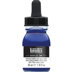 Liquitex Professional Acrylic Ink 30 ml – Phthalocyanine blue green shade 318