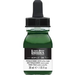 Liquitex Professional Acrylic Ink 30 ml – Phthalocyanine green yellow shade 319