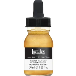 Liquitex Professional Acrylic Ink 30 ml – Iridescent bright gold 234