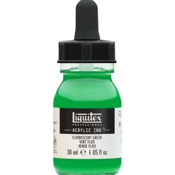 Liquitex Professional Acrylic Ink 30 ml – Fluorescent green 985