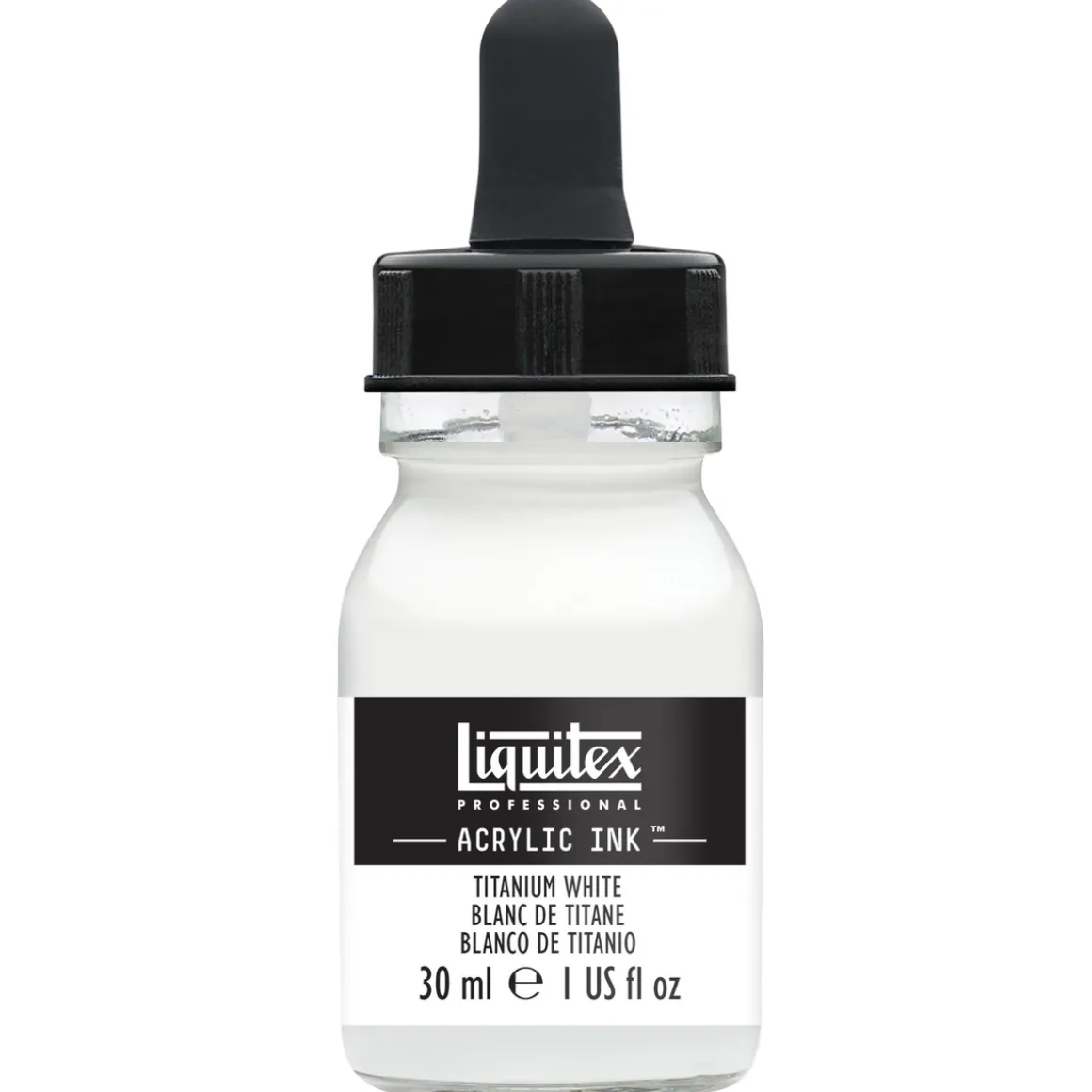 Liquitex Professional Acrylic Ink 30 ml – Titanium white 432