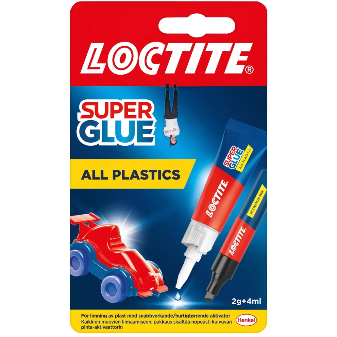 Loctite Super Glue 2g Plastics