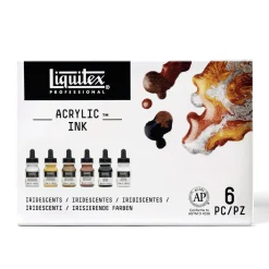 LX Ink acrylic 6x30ml iridis.