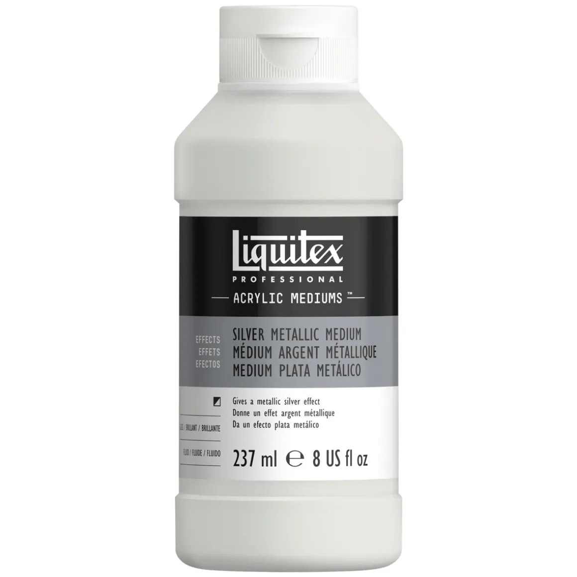 LX Met. silver medium 237 ml