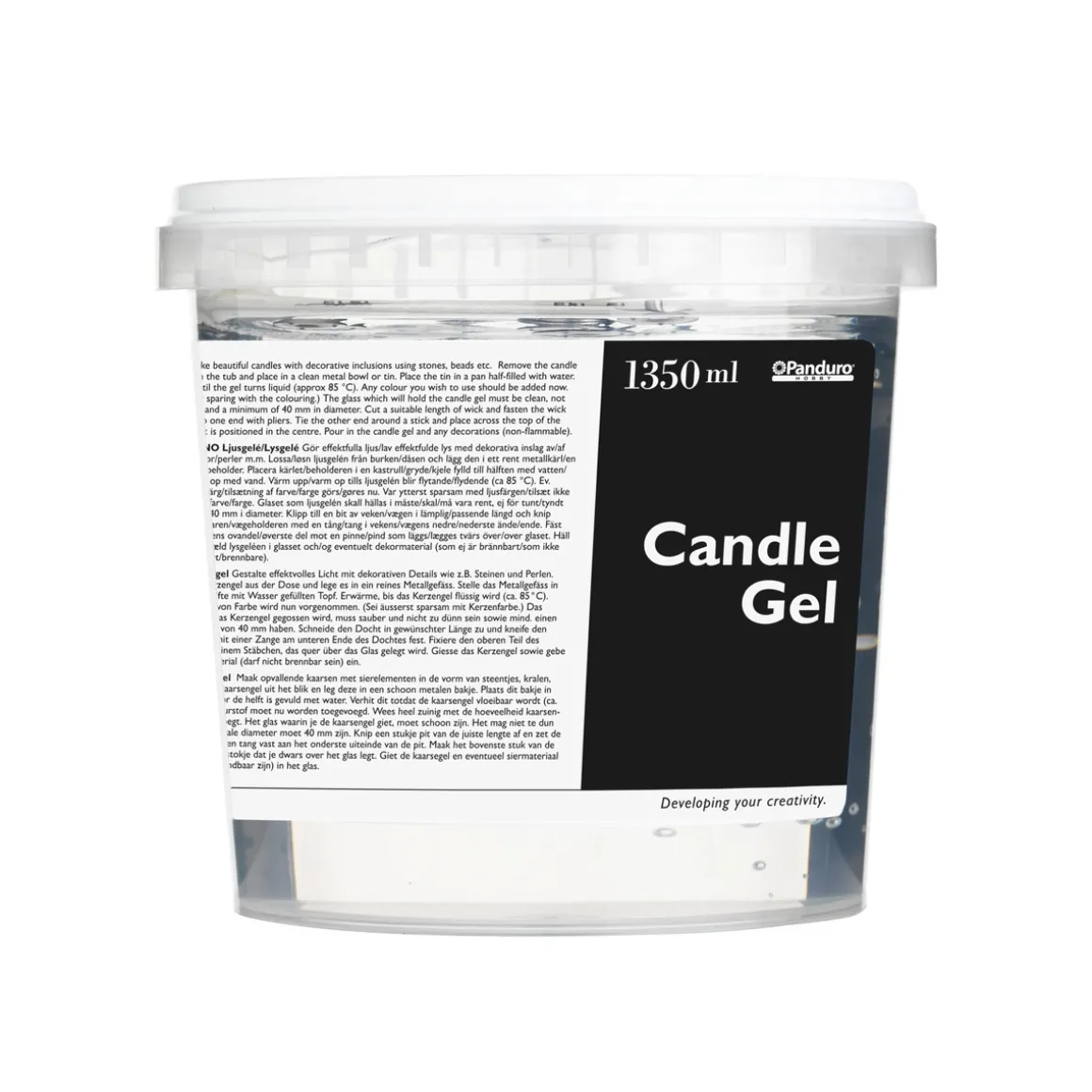 Lysgele 1350 ml + veke 150 cm