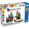 Magna-tiles 100 stk. – innovative, fargerike og transparente byggeklosser med innebygde magneter