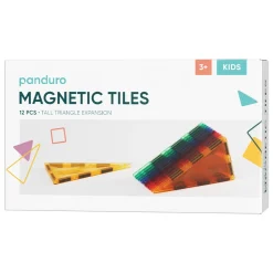 Magnetic Tiles Expansion, 12 avlange triangelformede magnetiske brikker
