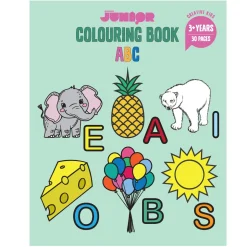 Malebok ABC – Lær deg alfabetet fra A til Ö/Ø. Svensk, dansk, norsk.