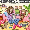Malebok Cozy Girl & Friends, fargelegg 40 koselige og hverdagslige motiver, 25×25 cm