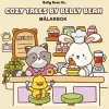 Malebok Cozy Tales by Belly Bean, fargelegg 40 kjempesøte motiver! 25,4×25,4 cm