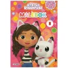 Malebok Gabby's Dollhouse med klistremerker, 24 sider, 21×29,7 cm