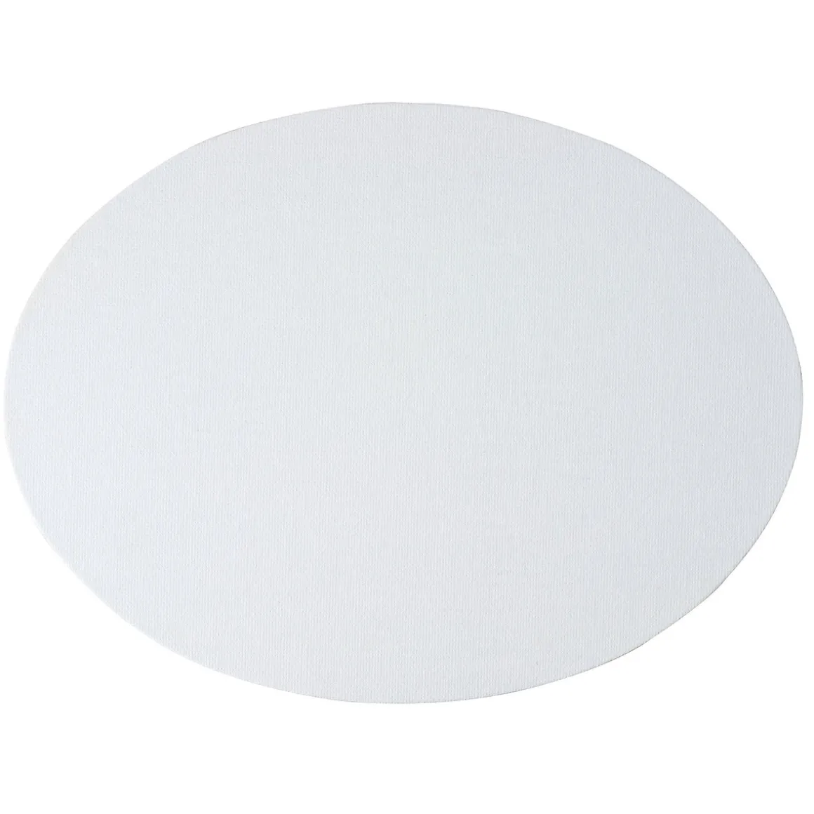 Maleplate lerret oval 24x30 cm