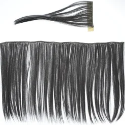 Man hale kit kjepphest grå – 44×25 cm lang man og luggremse + hale
