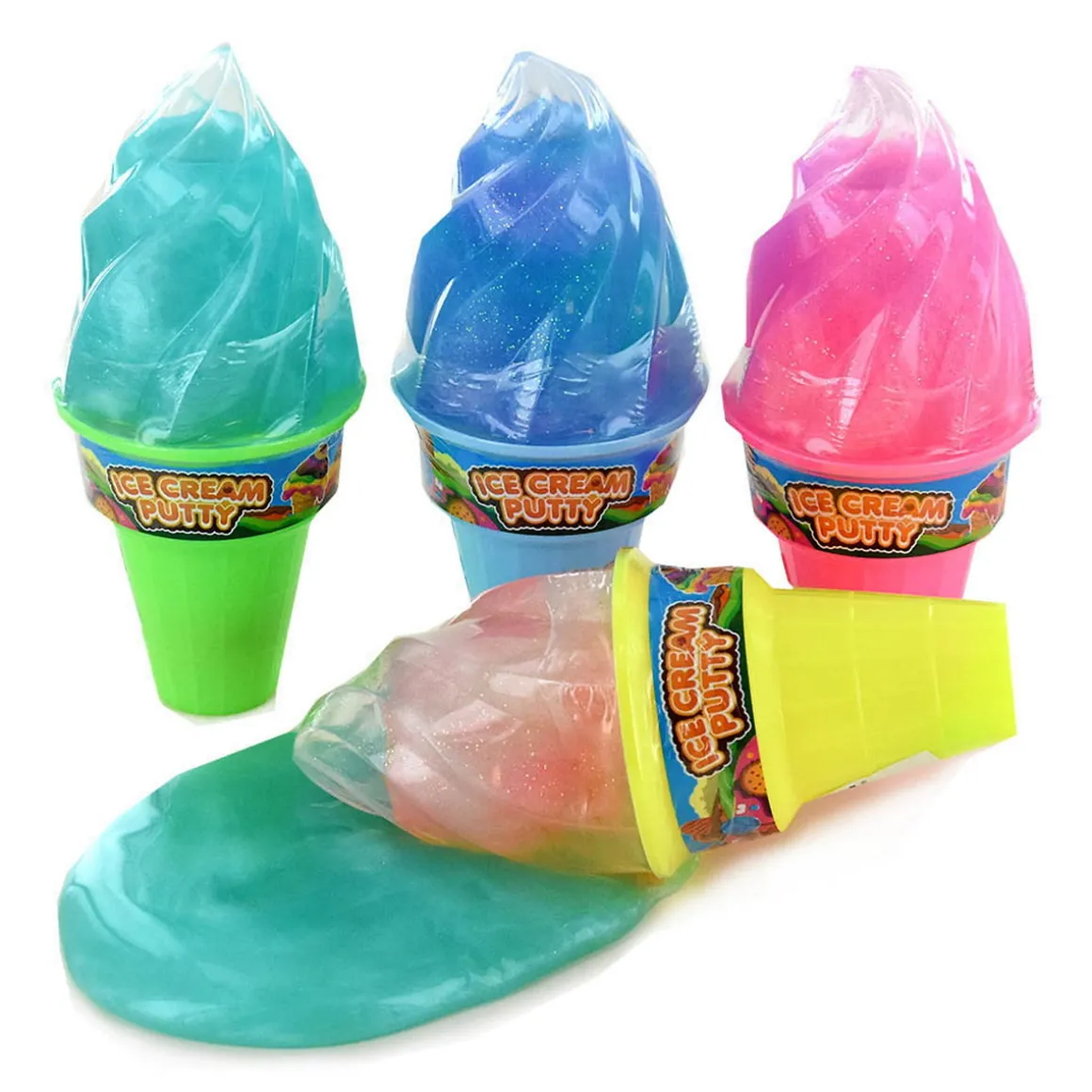 Melting ice cream putty – slim i iskjeks! Pris per stykk, selges assortert på nett