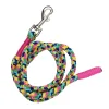1 meter langt regnbuefarget grimeskaft, beregnet for Hobby Pony