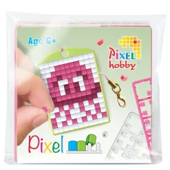 Mini-kit pikselhobby manet – med nøkkelring 30×40 mm og 3×144 piksler