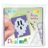 Mini-kit pikselhobby spøkelse – med nøkkelring 30×40 mm og 3×144 piksler