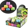 Mini squeeze pets / Glow in the dark – selvlysende klemmedyr! Selges assortert. Pris per stk.