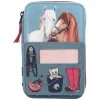 Miss Melody My Little Farm trippelpennal med hestetema! 13x20x7,5 cm