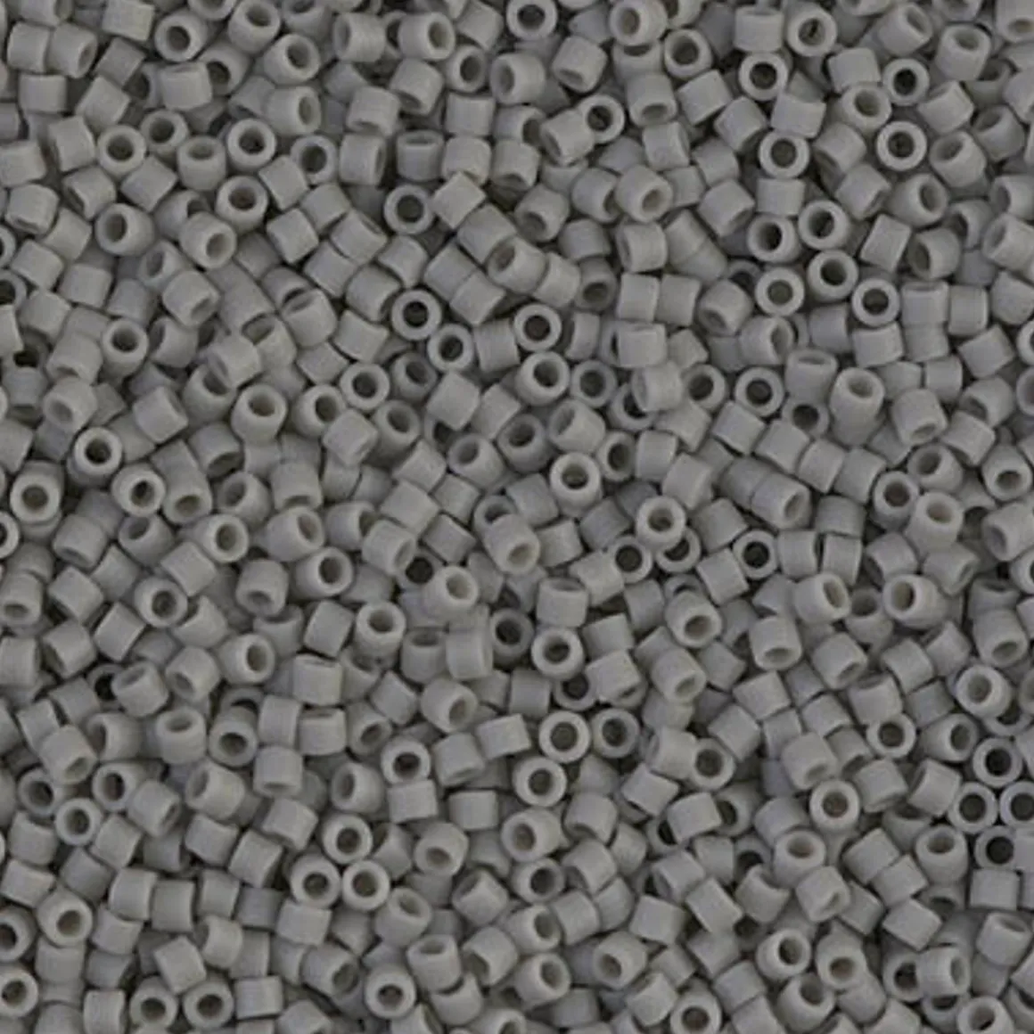 MIYUKI Delica 11/0 grå 5 g – DB0761 Opaque Grey Matted