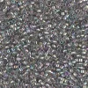 MIYUKI Delica 11/0 grå tr 5 g – DB0107 Transparent Grey Rainbow Iris