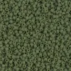 MIYUKI Delica 11/0 grønn 5 g – DB1585 Matted Opaque Avocado