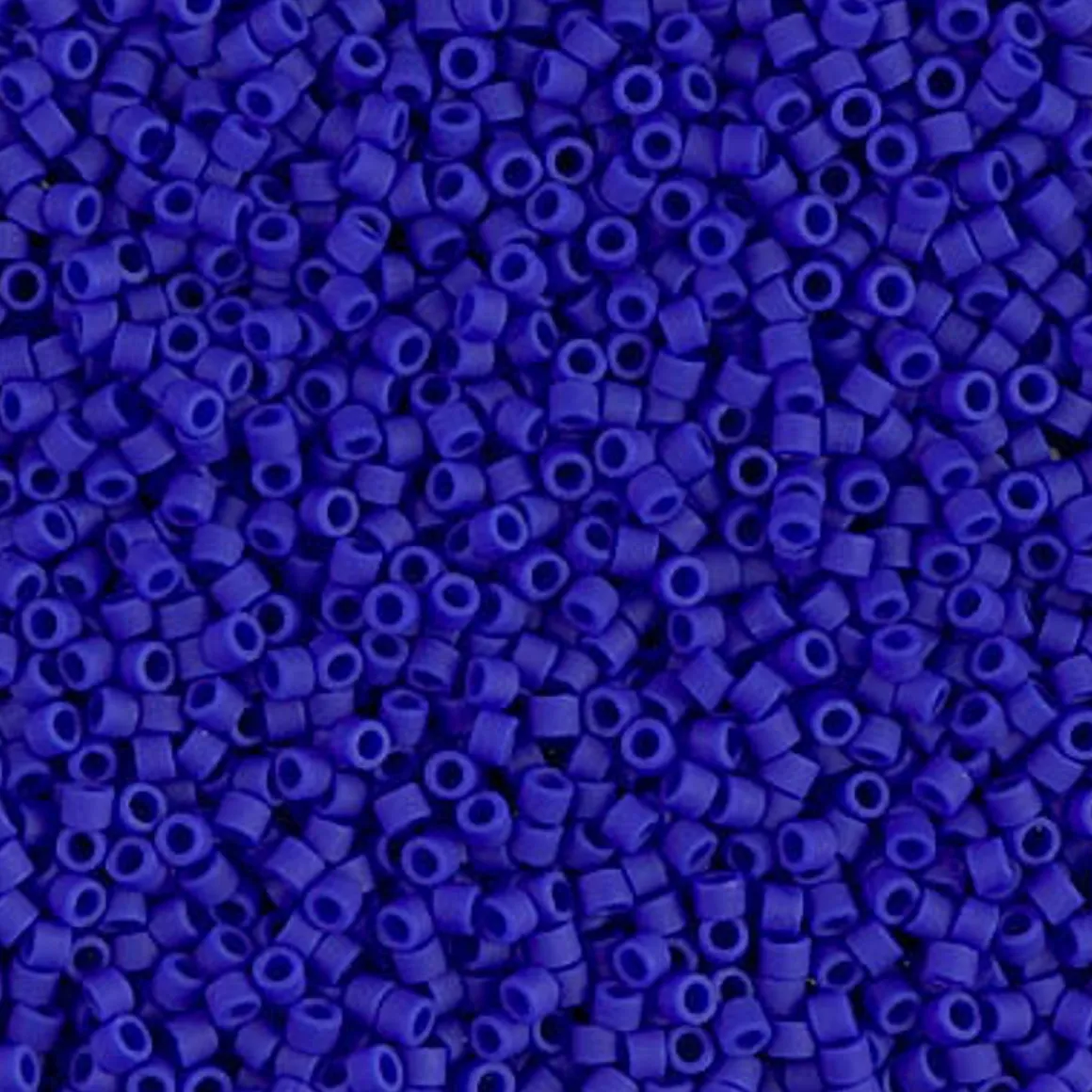 MIYUKI Delica 11/0 marineblå 5 g – DB0756 Opaque Royal Blue Marine