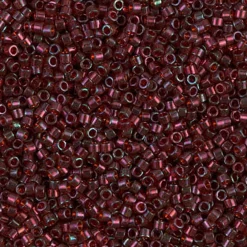 MIYUKI Delica 11/0 rød 5 g – DB0105 Garnet Gold Luster