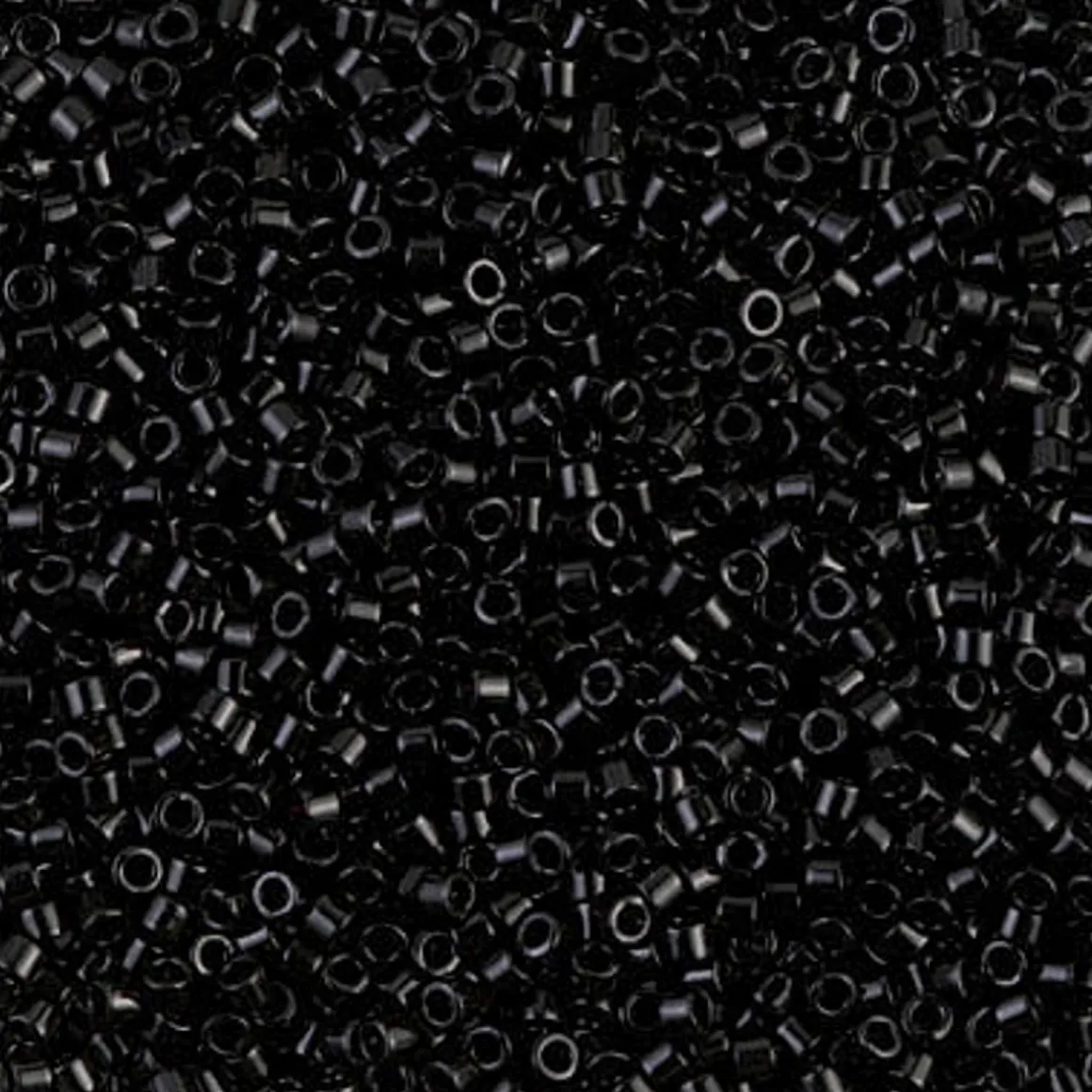 MIYUKI Delica 11/0 svart 5 g – DB0010 Black