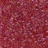 MIYUKI Delica bringebærrød 5g – DBM0062 Light Lined Cranberry