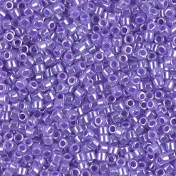 MIYUKI Delica lilla 5g – DBM0249 Lined Crystal Purple
