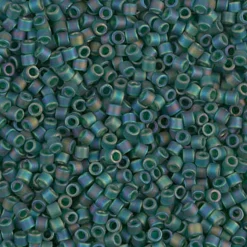MIYUKI Delica mørk aqua 5g – DBM0859 Emerald Matted AB