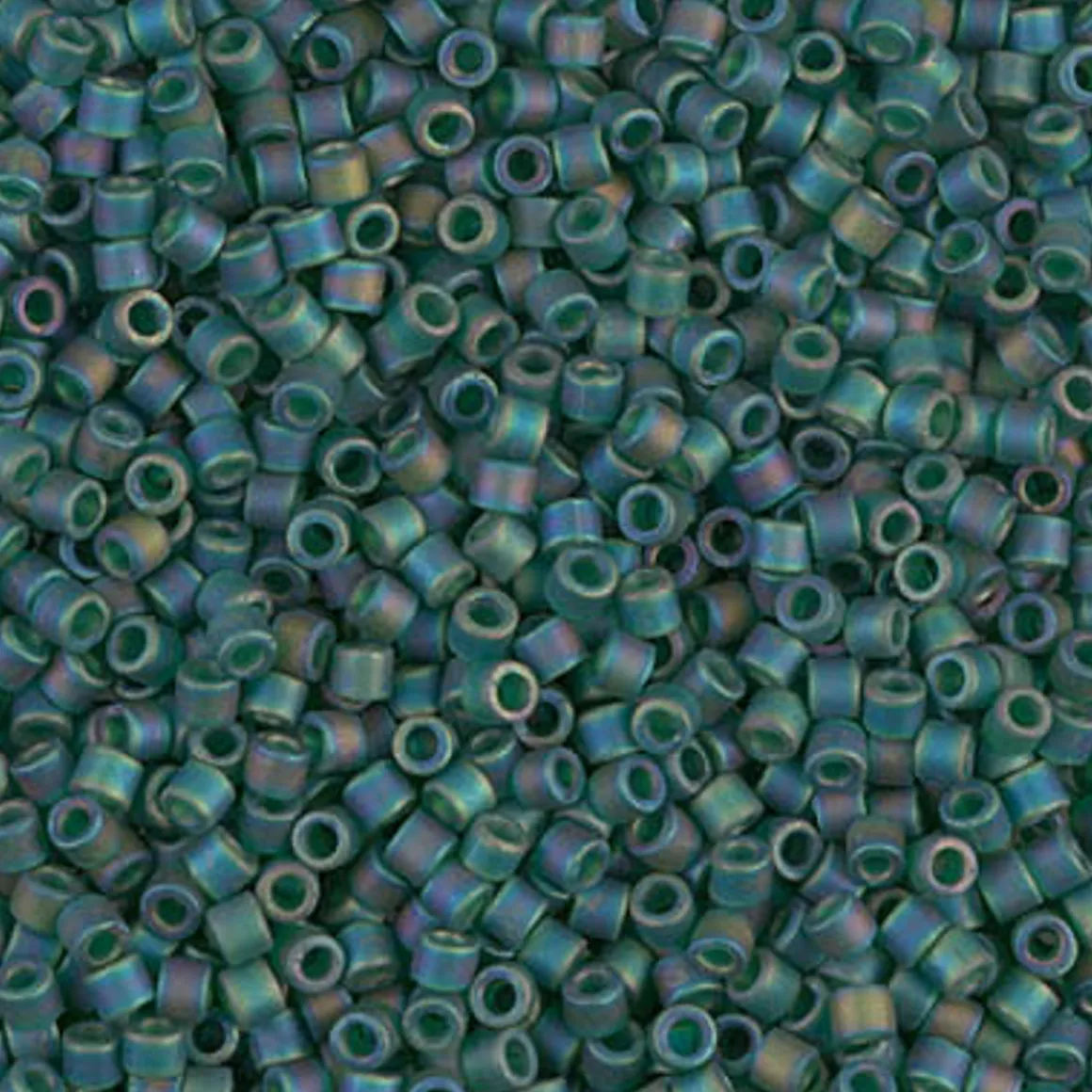 MIYUKI Delica mørk aqua 5g – DBM0859 Emerald Matted AB